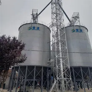 Çelik silolar mısır buğday çeltik depolama fabrika özelleştirilmiş tahıl siloları