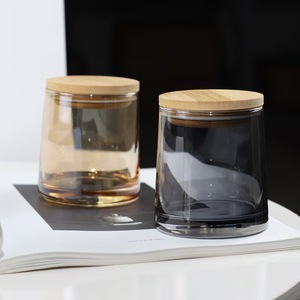 Vaso <span class=keywords><strong>de</strong></span> <span class=keywords><strong>Vidrio</strong></span> Personalizado <span class=keywords><strong>de</strong></span> 9oz/270ml <span class=keywords><strong>para</strong></span> <span class=keywords><strong>Velas</strong></span>, Recipientes Coloridos, <span class=keywords><strong>Frascos</strong></span> Transparentes Vacíos <span class=keywords><strong>de</strong></span> Lujo con <span class=keywords><strong>Tapa</strong></span> <span class=keywords><strong>para</strong></span> Fabricación <span class=keywords><strong>de</strong></span> <span class=keywords><strong>Velas</strong></span> - Product Image 4