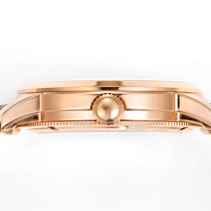 Ultra-thin Moon Phase Automatic <b>Watch</b> Waterproof 2026 New Rose Gold <b>Case</b> Power Reserve White Dial Men Luxury Mechanical - Product Image 4