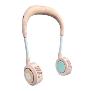 New Bladeless Neck-Mounted Fan Lazy People Portable Foldable Small Electric Fan 2000mAh-4000mAh Low Noise Hanging Neck - Product Image 6