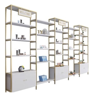 Multideck Cosmetica Planken Custom Parfum Showcase Houten <span class=keywords><strong>Display</strong></span> Rek Kast Standaard Voor Schoonheidssalon Winkel Winkel - Product Image 3