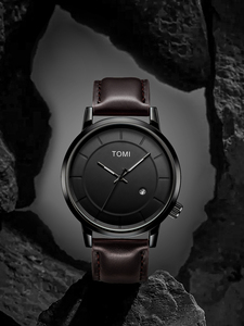 TOMI T101 Nuevo Juego <span class=keywords><strong>de</strong></span> 2 Relojes Casuales <span class=keywords><strong>de</strong></span> Moda <span class=keywords><strong>para</strong></span> <span class=keywords><strong>Hombre</strong></span> con <span class=keywords><strong>Caja</strong></span> <span class=keywords><strong>de</strong></span> <span class=keywords><strong>Regalo</strong></span>, Reloj <span class=keywords><strong>de</strong></span> Cuarzo <span class=keywords><strong>de</strong></span> Lujo con Esfera Redonda <span class=keywords><strong>Grande</strong></span> y Calendario, Gafas <span class=keywords><strong>de</strong></span> <span class=keywords><strong>Regalo</strong></span> - Product Image 3