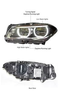 Conjunto de Faros Delanteros LED de Alta Potencia de 12V, 6000K, 4000 Lúmenes, Remanufacturados, para BMW Serie 5 F10 F18 2011-2017 M5 LCI <span class=keywords><strong>520i</strong></span> - Product Image 3