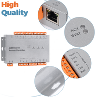 Scheda di Controllo Accessi per 2 Porte con Software Server Web TCP/IP Integrato FD-ACN2B
