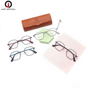 Montures <span class=keywords><strong>de</strong></span> lunettes en métal personnalisables pour hommes avec embouts <span class=keywords><strong>de</strong></span> branches confortables – Vente en gros - Product Image 4