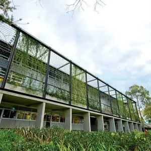 Roestvrij Staaldraad Mesh Kabel Mesh Groene Plant Klimmen Latwerk Muur Mesh Voor Tuin