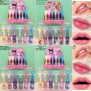 <span class=keywords><strong>Lip</strong></span> <span class=keywords><strong>Gloss</strong></span> Buah Stroberi yang Modis dan Imut, Rasa Buah, Tahan Lama, Melembapkan, Lipstik Pengubah Warna, <span class=keywords><strong>Lip</strong></span> Oil Cair - Product Image 5