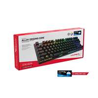 HyperX Alloy Origins Keyboard Gaming mekanis, tanpa Tenkeyless, Keyboard Software dikendalikan cahaya MacroMechanical