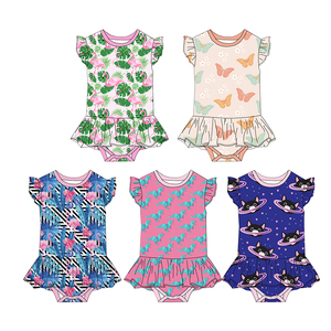 Maillots <span class=keywords><strong>de</strong></span> <span class=keywords><strong>bain</strong></span> une pièce à volants pour enfants, production en série, imprimé animal personnalisé, <span class=keywords><strong>combinaison</strong></span> d'été pour bébés filles, maillots <span class=keywords><strong>de</strong></span> <span class=keywords><strong>bain</strong></span> <span class=keywords><strong>de</strong></span> plage - Product Image 1