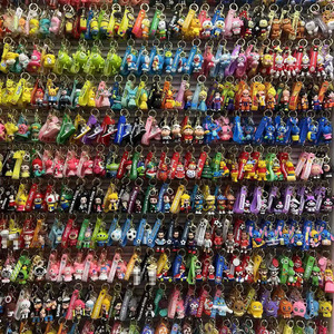 Chất lượng cao tùy chỉnh PVC Keychain logo cao su mềm Keyring cá nhân 2D 3D khác tùy chỉnh Anime dễ thương móc chìa khóa nhựa - Product Image 2