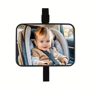 กระจกมองหลังคุณภาพสูงสำหรับเบาะนั่งเด็กแบบหันหลัง ใช้ได้กับเบาะนั่งเด็กทุกประเภท กระจกมองหลังด้านขวาในรถยนต์ - Product Image 5