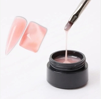 PJ- 41 Marque privée Constructeur d'extension de gel pour ongles Vernis à haute transparence Constructeur de gel indolore pour ongles Vernis gel super brillant