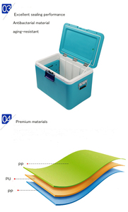 018 กระเป๋าเก็บความเย็นโคลแมน 54 ลิตร สีน้ำเงินเนปจูน ป้องกันการรั่วซึม วัสดุทนทานสำหรับการใช้งานหนัก รักษาอุณหภูมิสูงได้ดี - Product Image 6