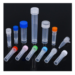 Huizhong Cryogenic <b>Tubes</b> 1.5ml 1.8ml 5ml 10ml Screw Cap Disposable <b>Plastic</b> Refrigeration <b>Tubes</b> - Product Image 4