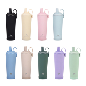 Hot Selling Travel Companion Magnetic Bubble Tea Cup Portable Ceramic Vacuum <b>Flask</b> <b>with</b> <b>Straw</b> - Product Image 1