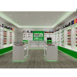 Quiosco Móvil <span class=keywords><strong>de</strong></span> Acero Inoxidable Resistente con Iluminación LED, Mejor <span class=keywords><strong>Precio</strong></span> para Tiendas <span class=keywords><strong>de</strong></span> Telefonía - Product Image 3