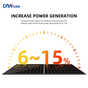 Panneau solaire <span class=keywords><strong>DAH</strong></span> 550W à cellules monocristallines à écran plein, haute efficacité, prix bas, 60 cellules, entièrement noir, Balkonkraftwerk, panneau solaire - Product Image 3