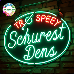 Ipixel ngoài trời Neon biển quảng cáo sáng từ dấu hiệu cửa cho quán cà phê Nhà Hàng quảng cáo DC cung cấp điện LED Neon dấu hiệu ánh sáng - Product Image 6