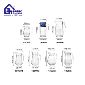 Verres à boissons classiques 7 pièces, ensemble de citron <span class=keywords><strong>en</strong></span> verre avec design de décalcomanie, ensemble de verres et de gobelets, <span class=keywords><strong>prix</strong></span> bon marché pour l'été - Product Image 5