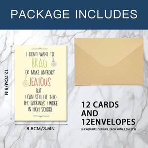 Cartes d'<span class=keywords><strong>anniversaire</strong></span> humoristiques haut de gamme, cartes de vœux personnalisées drôles et sarcastiques en carton pour adultes, cadeau d'<span class=keywords><strong>anniversaire</strong></span> original pour - Product Image 5