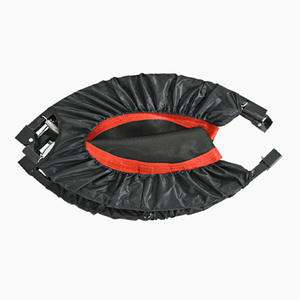 Equipo de Gimnasio, Mini Trampolín Plegable de Acero Resistente con Resortes, Seguro para Interiores, con Cama Elástica de Bungee para Adelgazar, para Niños - Product Image 5