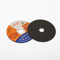 Disque de roue de coupe d'oxyde d'aluminium de haute dureté WGW 125mm avec support en papier pour la coupe de métal Support personnalisé OEM/ODM