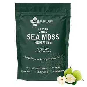 Thiết kế đặc biệt công cụ chăm sóc da rêu biển bột Gummy với rễ cây ngưu bàng cho trọng lượng managemennt rêu biển Gummies