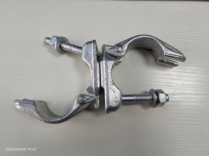 SONGMAO Échafaudage en acier électro-galvanisé forgé Fix Clamp Coupler - Product Image 2