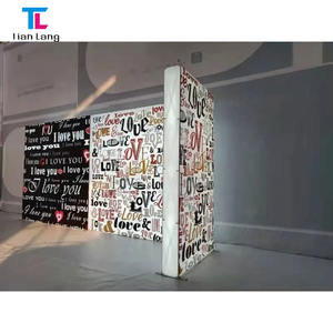 TianLang Aluminum Silicone Fabric <b>Frames</b> <b>10x10</b> Advertising LED Light Box Trade Show Equipment SEG Booth Light Box - Product Image 3
