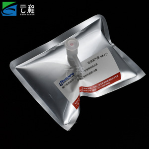 Bolsa de Muestreo de Gas de Aluminio de 2.1L con Válvula Única de Plástico para Uso en Laboratorio - Product Image 1