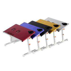 <span class=keywords><strong>Support</strong></span> <span class=keywords><strong>portable</strong></span> pour <span class=keywords><strong>ordinateur</strong></span> <span class=keywords><strong>portable</strong></span> en alliage d'aluminium rouge/noir et bureau d'<span class=keywords><strong>ordinateur</strong></span> avec hauteur réglable pour lit et <span class=keywords><strong>canapé</strong></span> - Product Image 3