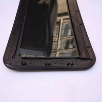 Araba Volkswagen için komple Sunroof cam oto güneşlik montaj cam (VW) Bora GOLF PASSAT Sagitar araba aksesuarları 18G 877 071