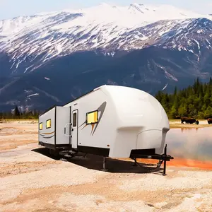 13m rv camper trailer 42ft caravan produsen Cina besar rv camper trailer Ekspedisi perjalanan camper trailer