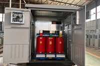 Transformateur de Boîtier Triphasé Extérieur 630kVA/800kVA, Sous-Poste de Type Boîtier, Cabine Photovoltaïque Préfabriquée, Alimentation Complète