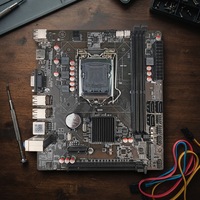 Carte mère PCWINMAX originale H61 MATX LGA1155 DDR3 16 Go PCIe 2.0 OEM en gros, stock disponible pour PC de bureau, commande en gros