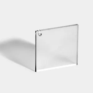 Glaçage feuille acrylique 5mm/8mm, traitement de feuille de plexiglas personnalisé, matière première, acrylique transparent, planche à découper acrylique