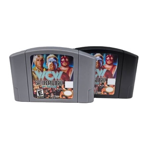 Cartucho de videojuegos retro WCW Saturday Night SK Edition para juegos N64 Versión de EE. UU. Idioma inglés - Product Image 1