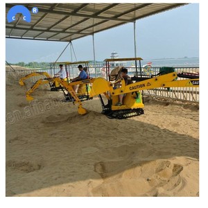 Mini-Excavatrice Jouet pour Enfants avec Fonction Monnayeur - Product Image 4