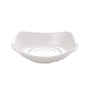 Five And Harmony White Melamine Dipping Sauce Dish Set Irregular Shape For Sushi Hot Pot Barbecue Restaurant Use - Product Image 5