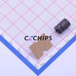Condensador Electrolítico de Aluminio de Orificio Pasante NXB16V470M8*11.5 3.5TP, Orificio Pasante, D8xL11.5mm 470uF 20% 16V 760mA-100kHz - Product Image 2