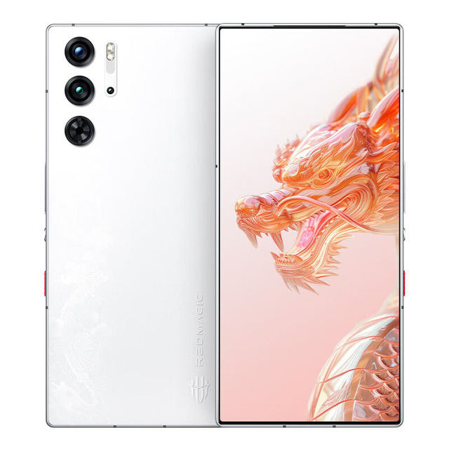 RED MAGIC 9 Pro White Special Edition 120Hz 6.8'' Under Display Camera 6000mAh Android Phone Snap dragon 8 Gen 2 Smartphone 5G