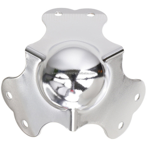 Angolo retto 6 fori 3 gambe protezione angolare avvolgente a sfera accessori per valigetta portautensili in alluminio protezione angolare per bordi dell'armadio in acciaio - Product Image 2