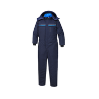 Overol de Trabajo de Invierno Aislado de Poliéster sin Costuras, con Capucha Desmontable, Logotipo Personalizado, Impermeable, Resistente al Viento y Reflectante