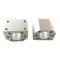 Support de vis à billes DSG25H avec roulement |   Boîtier en aluminium haute résistance pour système de glissement linéaire à écrou unique SFU2505 pour CNC