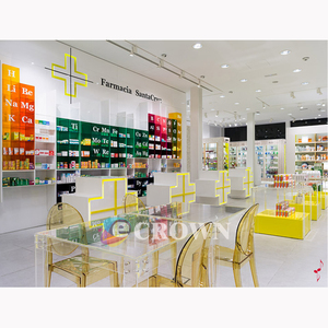 Pharmacy Shop Design Drugs Brush <strong>Display</strong> Pharmacy <strong>Led</strong> <strong>Lightings</strong> Shop Design for Small Shop Design OEM - Product Image 2