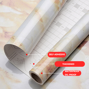 Carta da parati da cucina in <span class=keywords><strong>marmo</strong></span> lucido con carta da parati in <span class=keywords><strong>marmo</strong></span> bianco a buccia e bastone in <span class=keywords><strong>marmo</strong></span> per la cucina - Product Image 4