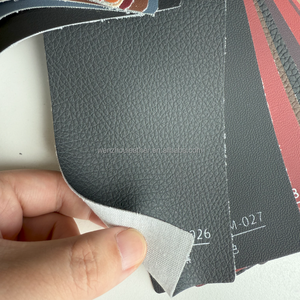 Bas cuir synthétique quantité minimale de commande de PVC <span class=keywords><strong>d</strong></span>'unité centrale de Rexine de siège de voiture de la largeur 1.6m pour le tapissier de sofa de meubles - Product Image 6