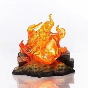 Lampe respirante Calcifer lumineuse 12CM, figurine en PVC, jouet cadeau de dessin animé, modèle flamme du <span class=keywords><strong>Château</strong></span> ambulant d'Howl - Product Image 4