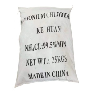 Produits chimiques de haute qualité NH4CL 99.5% min sel de chlorure d'ammonium Cloride d'ammonium - Product Image 1