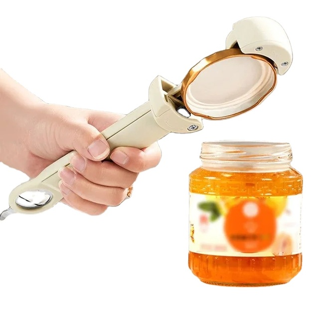 Adjustable Jar Opener Magnetic Bottle Opener Multifunctional Beer Opener Can Cap for Weak Hands Seniors Kitchen Gadgets